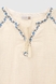 Сорочка з вишивкою для дівчинки Cuento 3033 146 см Бежевий (2000990264305A) Фото 11 з 14
