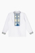 Рубашка с вышивкой для мальчика КОЗАЧОК ТРИЗУБ 98 см Сине-желтый (2000989641322D) Фото 8 из 12