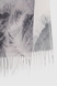 Шарф Палантин жіночий MALISA T-102-07 Чорно-білий (2000990474971S) Фото 3 з 6