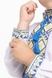 Сорочка з вишивкою для хлопчика КОЗАЧОК ТРИЗУБ 158 см Синьо-жовтий (2000902201350D) Фото 4 з 12