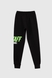 Спортивний костюм для хлопчика (кофта, штани) AZN 826 170 см Чорно-зелений (2000989968733D) Фото 17 з 21