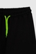 Спортивный костюм для мальчика (кофта, штаны) AZN 826 170 см Черно-зеленый (2000989968733D) Фото 18 из 21