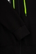 Спортивний костюм для хлопчика (кофта, штани) AZN 826 170 см Чорно-зелений (2000989968733D) Фото 14 з 21