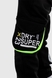 Спортивні штани для хлопчика манжет з принтом Hees 2035 140 см Чорний (2000990162182W) Фото 5 з 14