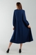 Сукня однотонна жіноча 605 48 Темно-синій (2000990349606D) Фото 7 з 11
