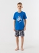 Пижама для мальчика Mini Moon 0478 176 см Синий (2000990499325A) Фото 1 из 16