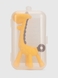 Прорізувач для зубів силіконовий у футлярі "Жираф" Мегазайка 0416 Жовтий (4826077004163) Фото 6 з 6