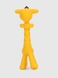 Прорізувач для зубів силіконовий у футлярі "Жираф" Мегазайка 0416 Жовтий (4826077004163) Фото 3 з 6