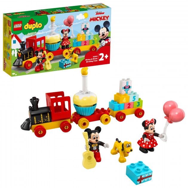 Фото Конструктор LEGO Праздничный поезд Микки и Минни 10941 (5702016911404)