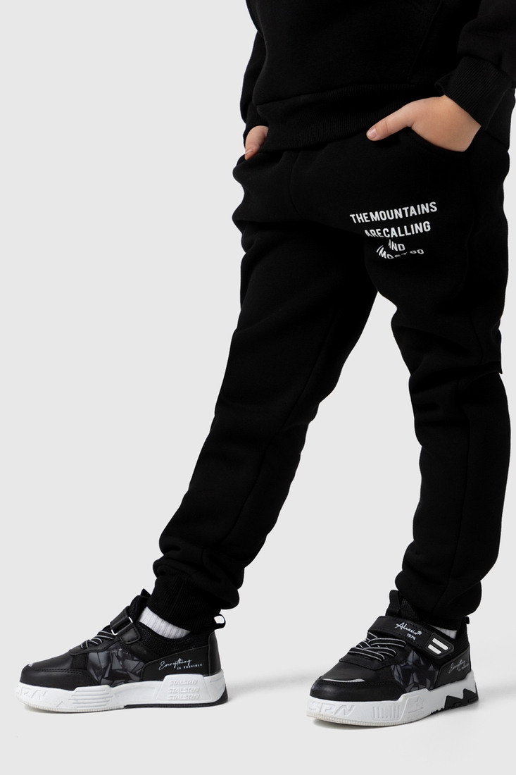 Фото Костюм для хлопчика Deniz 711 худі+штани 140 см Чорний (2000990149305W)