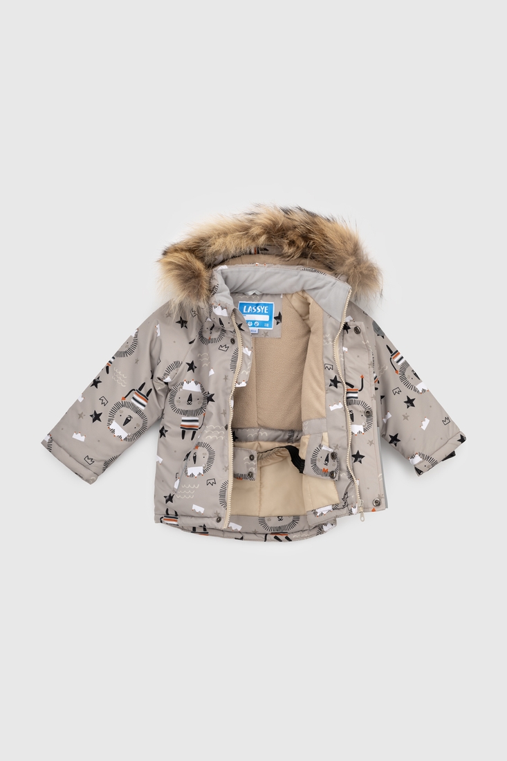 Фото Куртка для хлопчика Snowgenius H32-022 104 см Бежевий (2000989628330W)