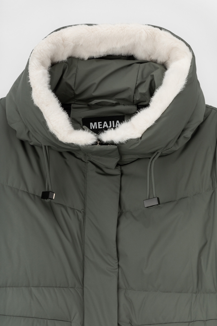 Фото Куртка зимова жіноча Meajiateer 23153 6XL Хакі (2000989868170W)