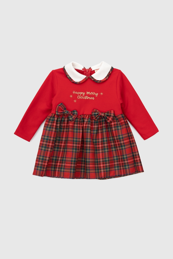 Фото Платье с принтом для девочки Baby Show 23958 74 см Красный (2000990127983W)(NY)(SN)