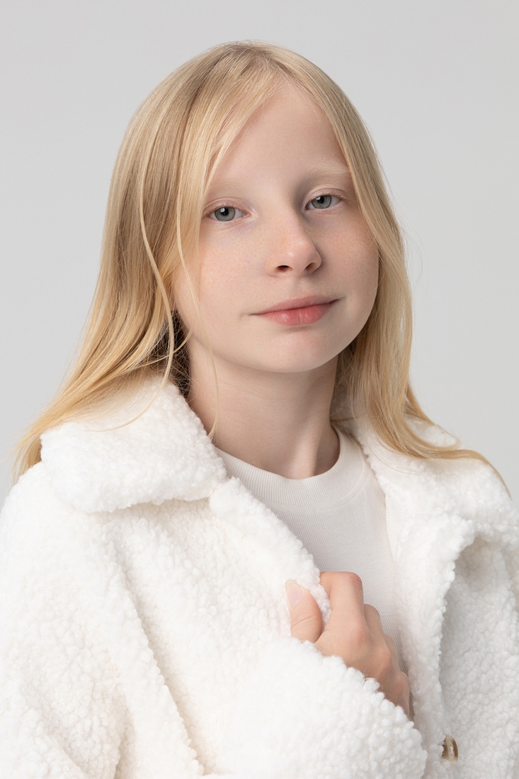 Фото Сорочка з візерунком для дівчинки MyChance Тедді 164 см Білий (2000989974048D)