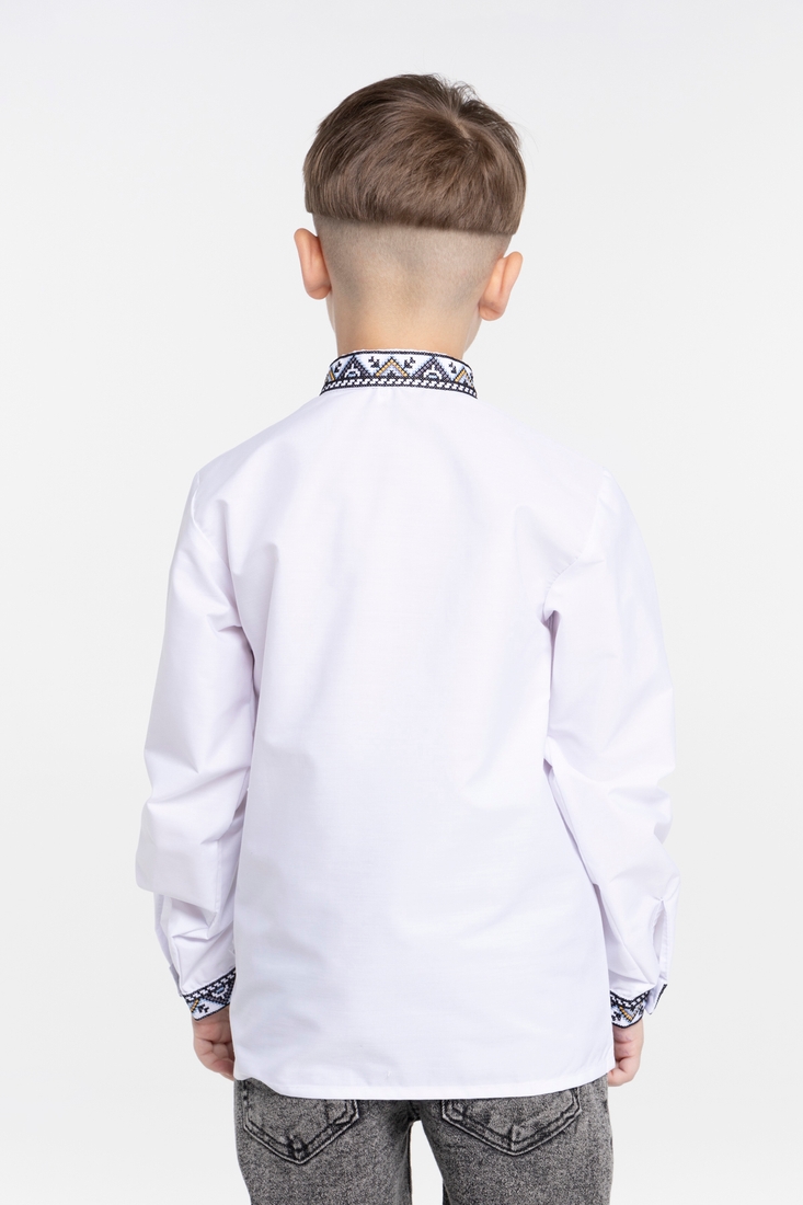 Фото Сорочка з вишивкою для хлопчика КОЗАЧОК ІЛЛЯ 164 см Різнокольоровий (2000990304919D)