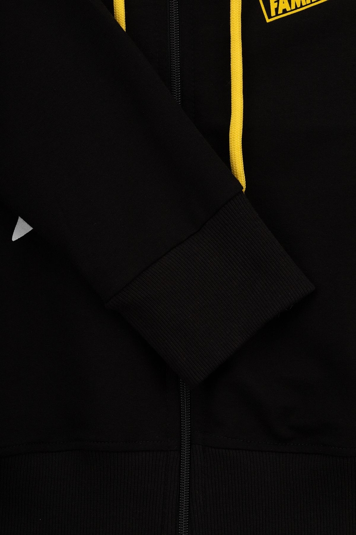 Фото Спортивний костюм для хлопчика (кофта, штани) AZN 825 128 см Чорний (2000989968597D)