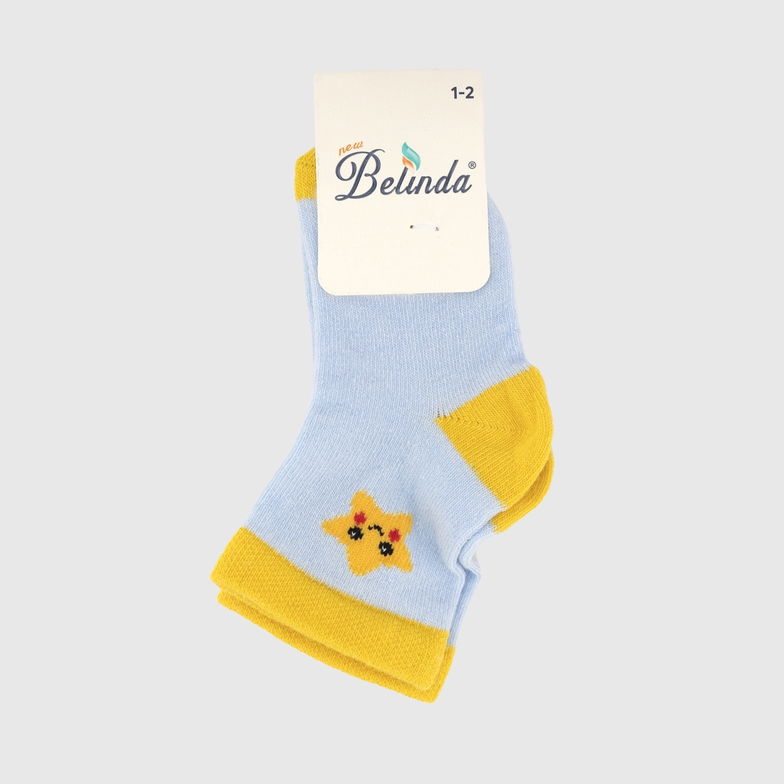 Фото Шкарпетки для хлопчика Belinda 1030 3-4 роки Блакитний (2000990002662A)