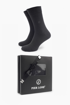 Шкарпетки PierLone 132 41-44 Чорний (2000904583898)