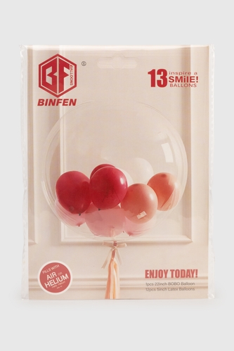 Фото Набір повітряних кульок BINFENQIQIU BF5719 Малиновий (2000990384898)