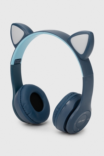 Фото Навушники Bluetooth підключення WANRONGDIANZIKEJIYOUXIANGONGSI WR5243 Синій (2000990435439)