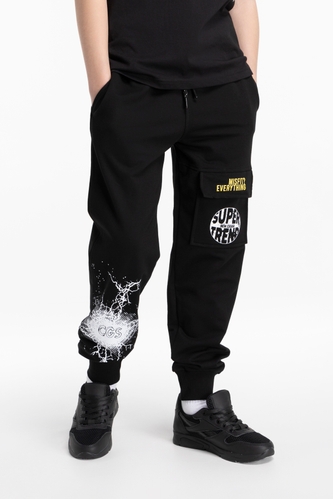 Фото Спортивні штани для хлопчика Cegisa 1143 152 см Чорний (2000989670537D)
