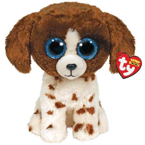 Фото М'яка іграшка TY Beanie Boo's 36249 Плямистий щеня "MUDDLES" 15см (2000904513420)