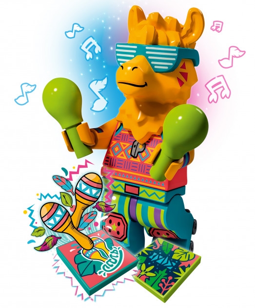 Фото Конструктор LEGO® VIDIYO Party Llama BeatBox (Битбокс "Лама тусовщица") 82 деталей (43105) (5702016911886)