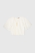 Блуза однотонна для дівчинки Cuento 4416 158 см Молочний (2000990264442A) Фото 7 з 11