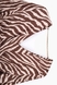 Блуза жіноча з візерунком Sateen 3014-1528 XL Бежевий (2000989512707D) Фото 12 з 16