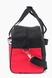 Дорожня сумка 4130 Мала Чорно-червоний (2000989211907A) Фото 3 з 5