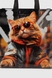 Еко-сумка Крутий кіт Різнокольоровий (2000990603494A) Фото 4 з 4