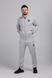 Фитнес костюм однотонный мужской Speed Life XA-1633 S Светло-серый (2000989515722A) Фото 1 из 27
