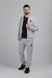 Фитнес костюм однотонный мужской Speed Life XA-1633 2XL Светло-серый (2000989515760A) Фото 4 из 27