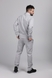 Фітнес костюм однотонний чоловічий Speed Life XA-1633 S Світло-сірий (2000989515722A) Фото 8 з 27