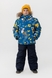 Комбинезон для мальчика L-2385 куртка+штаны на шлейках 128 см Сине-желтый (2000989996347W) Фото 1 из 28