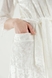 Комплект халат+піжама жіночий Nicoletta 87093 S Білий (2000990389046А) Фото 8 з 28