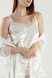 Комплект халат+піжама жіночий Nicoletta 87093 S Білий (2000990389046А) Фото 9 з 28