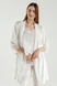 Комплект халат+піжама жіночий Nicoletta 87093 XL Білий (2000990389077А) Фото 4 з 28