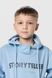 Костюм для хлопчика (худі+штани) Ecrin 2502 140 см Блакитний (2000990239808D) Фото 10 з 31