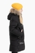 Куртка для дівчинки HL-801 164 см Чорний (2000989632153W) Фото 2 з 17