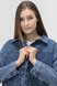 Куртка джинсова жіноча Noa Noa 9667 L Синій (2000990038340D) Фото 5 з 15