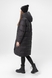 Куртка зимова жіноча 8801 One Size Чорний (2000990131072W) Фото 7 з 19