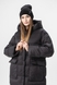 Куртка зимняя женская 8801 One Size Черный (2000990131072W) Фото 2 из 19
