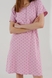 Нічна сорочка жіноча Miss Victoria 70018 3XL Рожевий (2000990376145А) Фото 4 з 17