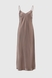Сукня вечірня жіноча 2348 XS Кавовий (2000990617231D) Фото 6 з 8