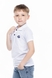 Поло з візерунком для хлопчика ALISA 1013 110 см Білий (2000989707141S) Фото 3 з 8