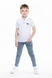 Поло з візерунком для хлопчика ALISA 1013 110 см Білий (2000989707141S) Фото 5 з 8