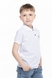 Поло з візерунком для хлопчика ALISA 1013 110 см Білий (2000989707141S) Фото 1 з 8