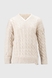 Пуловер однотонний жіночий Femme 2026 One Size Бежевий (2000990221476W) Фото 8 з 11