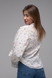 Сорочка жіноча з візерунком Es-Q 5013 L Білий (2000989525783D) Фото 4 з 14